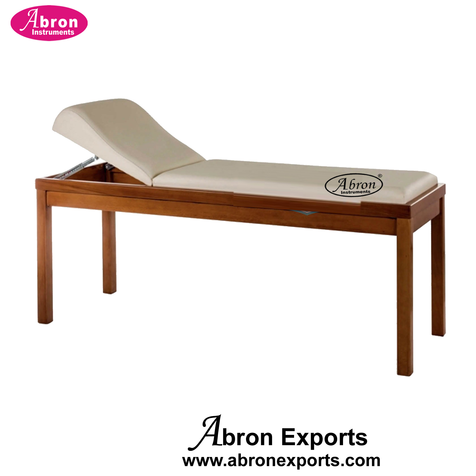 Examination Table Couch Wooden Blood Collection Table Examination With Matress Hospital Nursing Home Abron ABM-2713EW